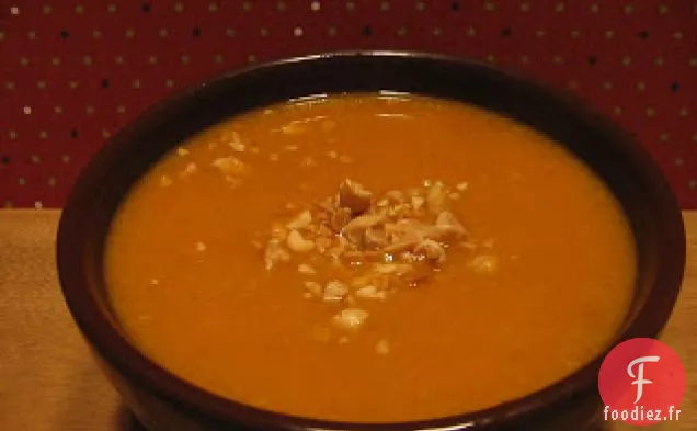 Soupe Aux Arachides, Ignames Et Chipotles
