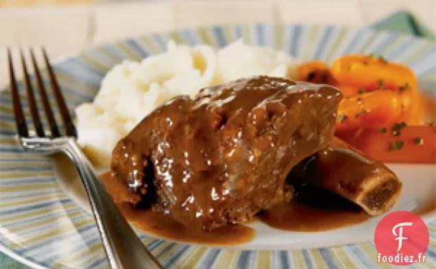 Côtes Courtes Fondantes Dans La Bouche