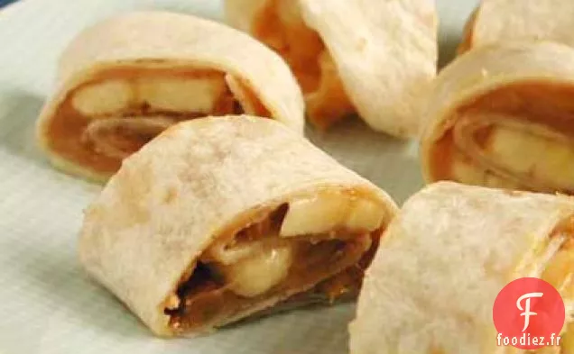 Spirales Beurre d'Arachide - Banane