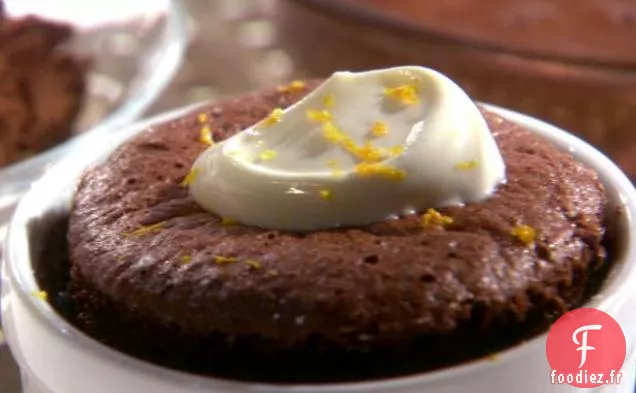 Puddings à l'Éponge Au Chocolat