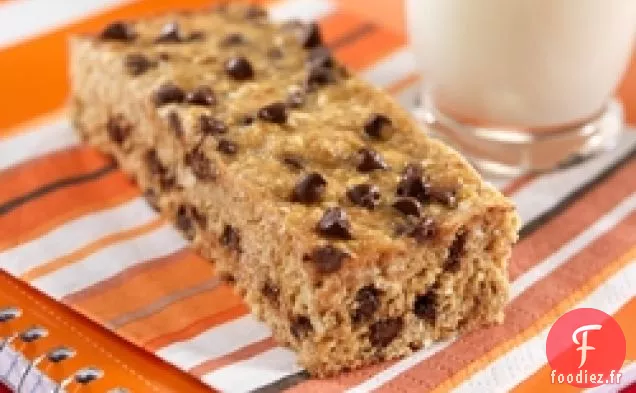 Barres de Petit-déjeuner au Chocolat et au Beurre d'arachide