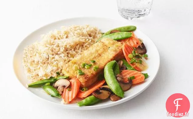 Tofu Croustillant Aux Légumes