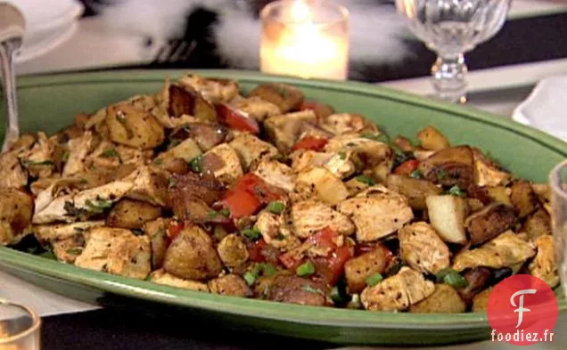 Hachis de Poulet au Basilic
