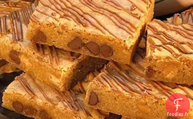 Blondes Au Beurre D'Arachide Et Aux Pépites De Chocolat Au Lait