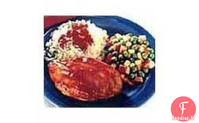 Poulet à la Poêle Sucré et Délicieux