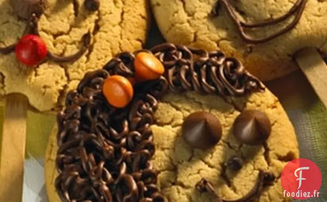 Biscuits pour le Visage Au Beurre d'Arachide