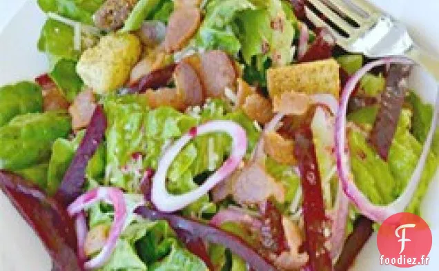 Salade de Vinaigrette aux Betteraves et au Balsamique