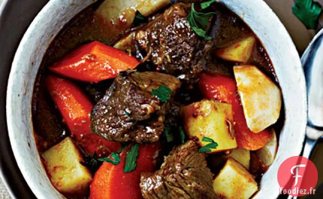 Ragoût d'Agneau à la Guinness
