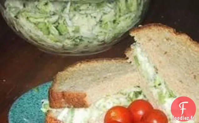 Salade de Courgettes Et Concombres