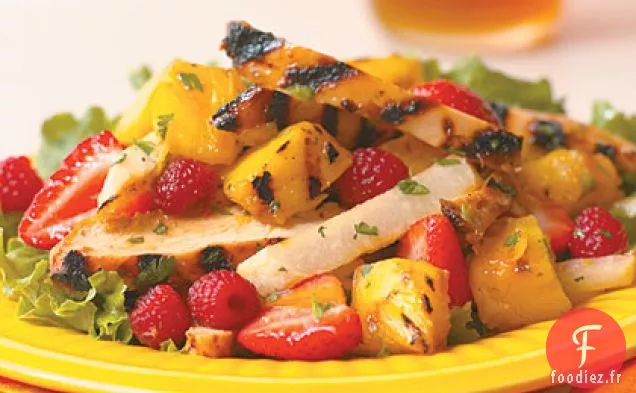Salade de Poulet et de Fruits