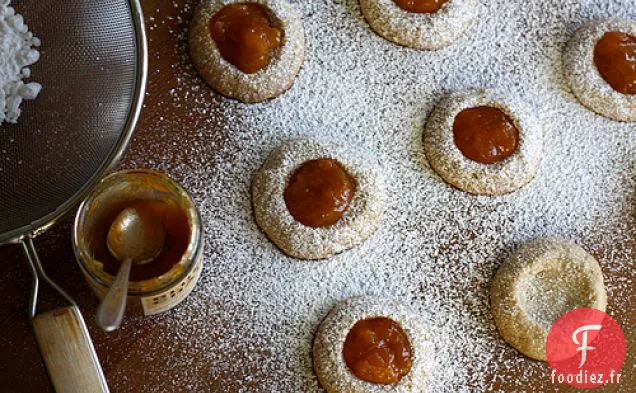 Biscuits à l'Empreinte d'Arachide Rôtie au Miel
