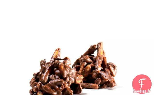 Meules de foin au beurre d'arachide