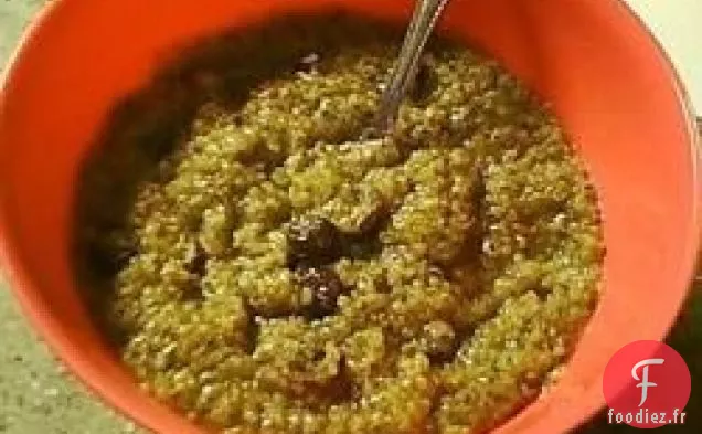 Quinoa aux myrtilles et au Chia