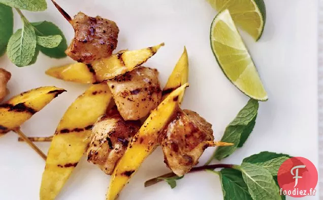 Poulet au Curry Rouge - Glaçage aux Arachides