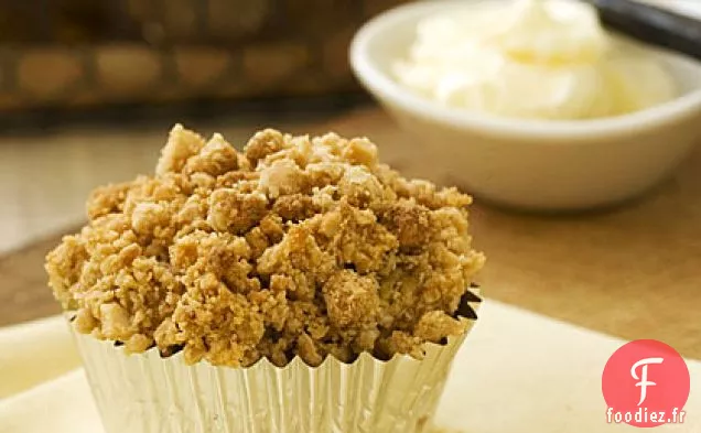 Muffins à la Mangue Streusel aux Arachides