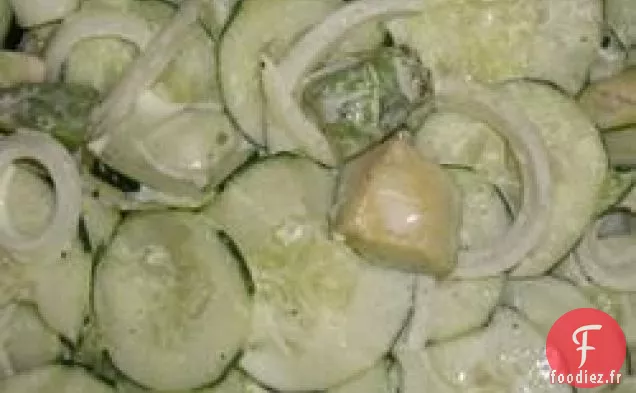 Salade d'Avocat Au Concombre