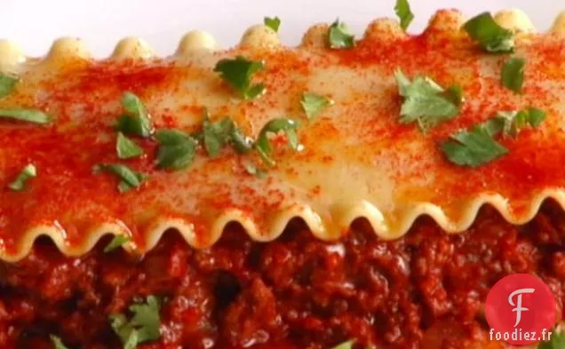 Lasagne Ouverte au Paprika Fumé