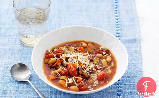 Minestrone de Bœuf et Cannellini