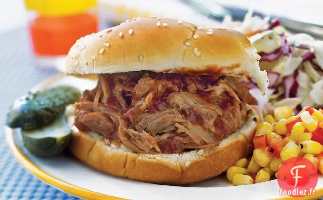 Porc Effiloché à la Mijoteuse