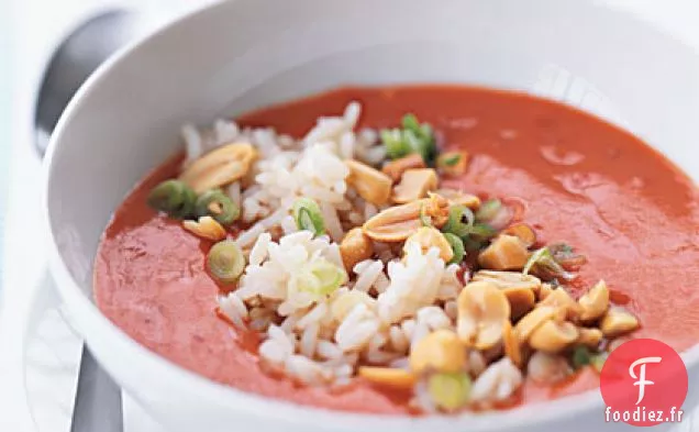 Soupe Africaine aux Arachides