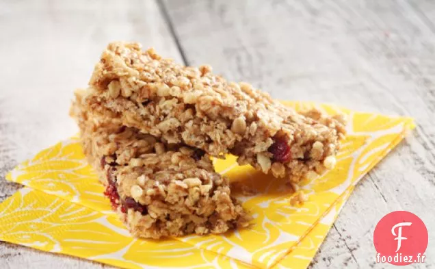 Barres Granola au Beurre d'arachide sans cuisson