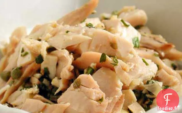 Salade de Poulet d'Été aux Herbes du Jardin