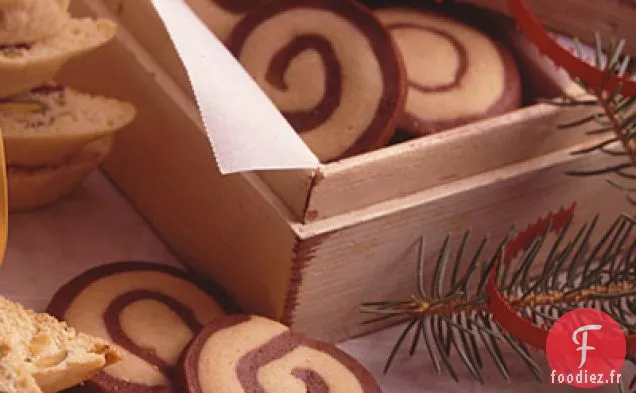 Rouleaux au Chocolat Et au Beurre d'Arachide