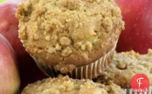 Muffins à la Tarte aux Pommes