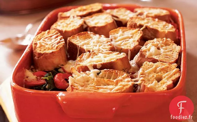 Strates d'Épinards Méditerranéens