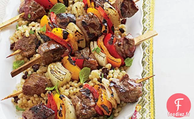Brochettes d'Agneau Assaisonnées