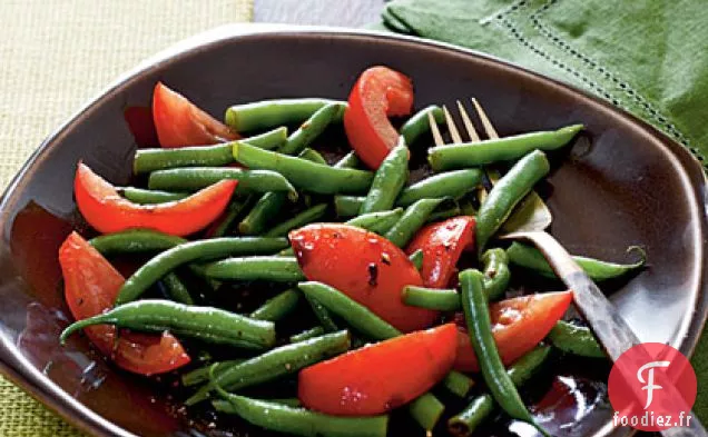 Salade de Haricots Verts et Tomates