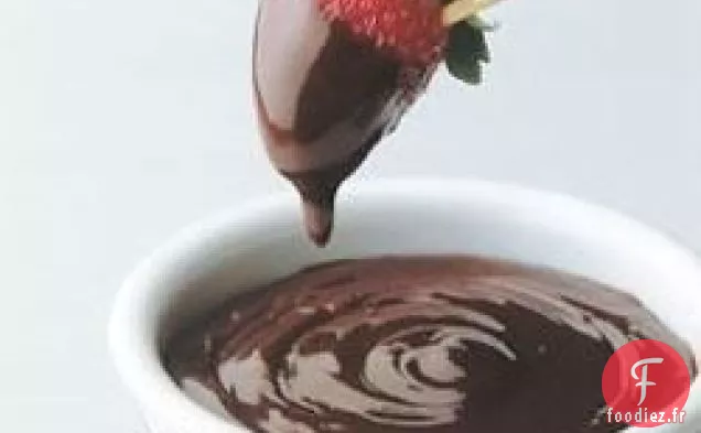 Fondue au Chocolat Fudgy