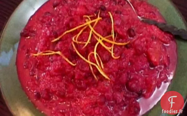 Relish Canneberge-Mandarine