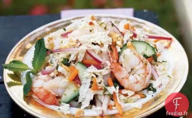 Salade de Chou et Crevettes d'Asie du Sud-Est