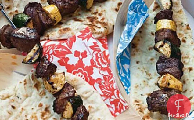 Brochettes d'Agneau Épicées