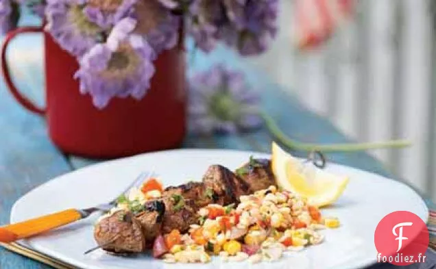 Brochettes d'Agneau Épicées