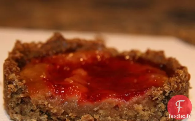 Bouchées De Glo Au Beurre D'Arachide Végétalien Et À La Confiture