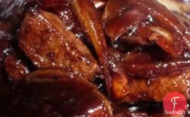 Filet de Bœuf en réduction de Shiitake au Porto