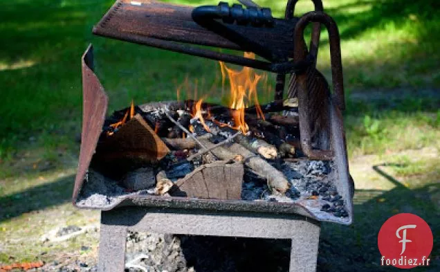 Brochettes D'Arachides Au Riz À La Noix De Coco