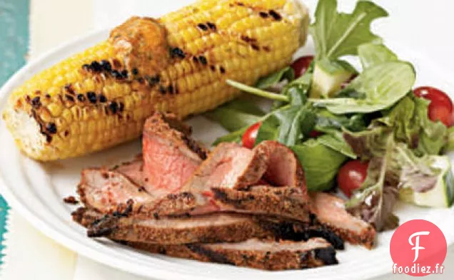 Steak de Flanc Grillé Noirci