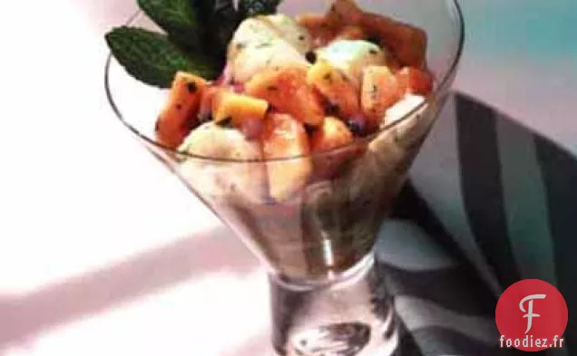 Seviche de Pétoncles - Papaye