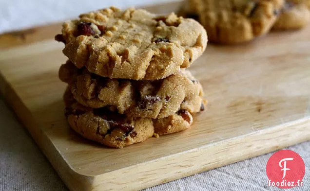 Biscuits au Bacon au Beurre d'Arachide