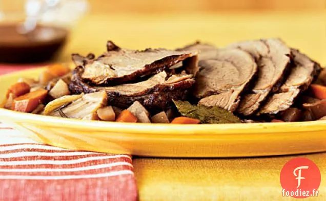 Rôti Braisé Aux Légumes Racines