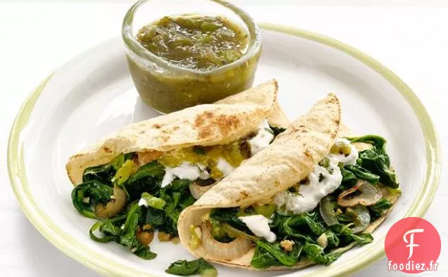 Tacos Ricotta-Épinards