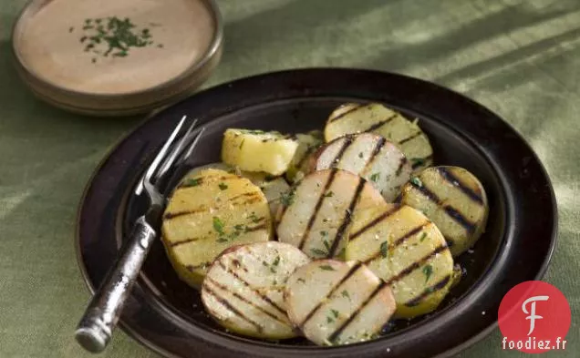 Pommes de Terre Grillées avec Aïoli aux Tomates Épicées (Patatas bravas)