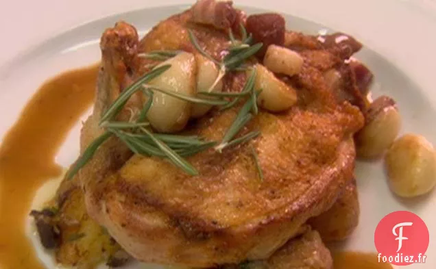 Poulet Fermier Rôti