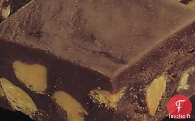 Fudge aux Pépites de Beurre d'Arachide Au Chocolat