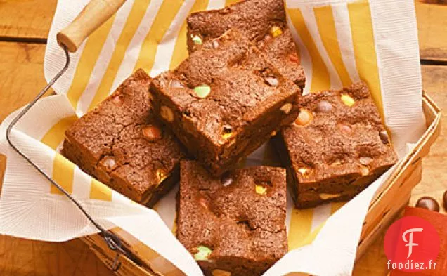 Brownies aux Bonbons et aux Arachides