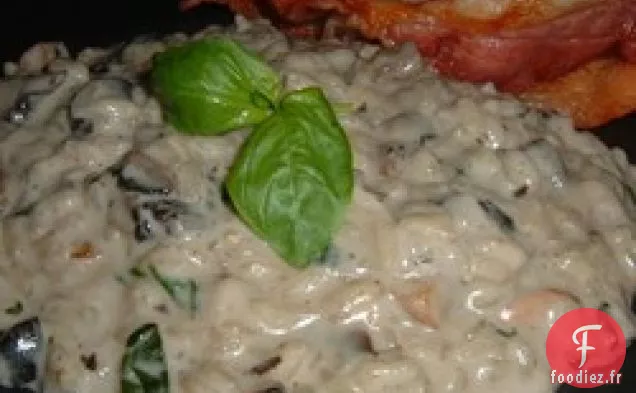 Risotto Crémeux aux Champignons
