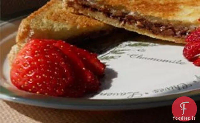 Panini au Beurre d'Arachide et au Chocolat